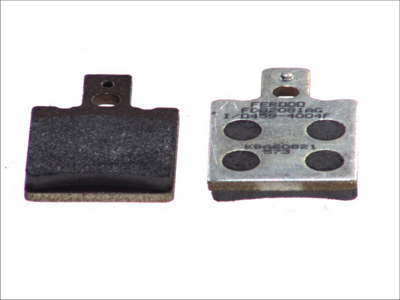 Set disk pločica, kočioni disk FDB2081AG FERODO argento-AG, 39,8x56,7x8mm