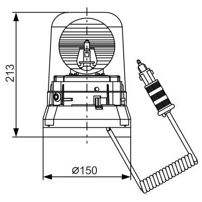 BOSCH Lampa sygnalizacyjna (kogut) 7 782 374 020