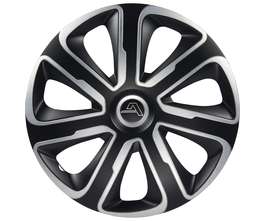 ALCAR Puklice LIVORNO 14" strieborno/čierne QALWCLI14BI