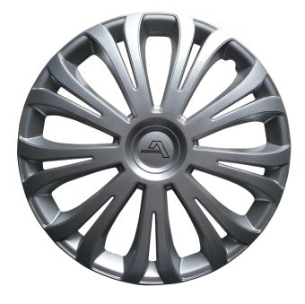 ALCAR Puklice MILANO 14" farba strieborná QALWCMI14SI