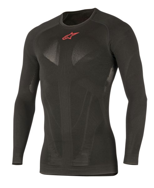 Koszulka termoaktywna ALPINESTARS MX TECH kolor czarny/czerwony