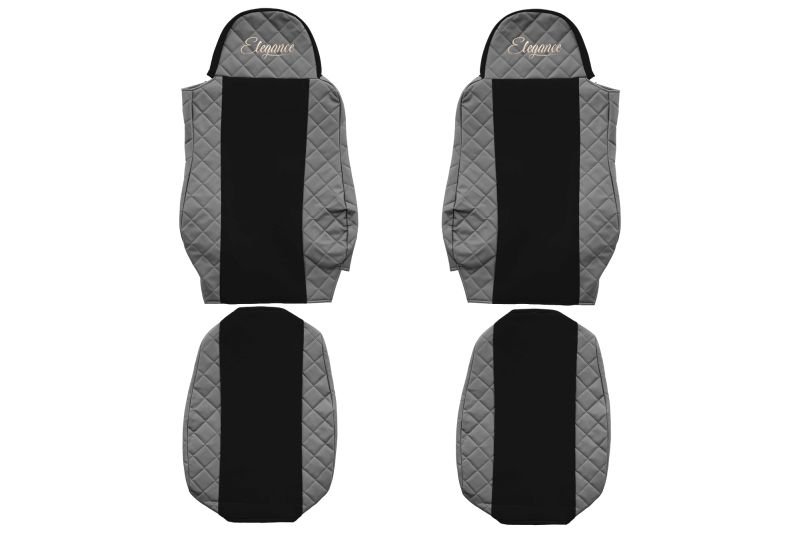 F-CORE Poťahy na sedadlá Elegance, šedá F-CORE FX04 GRAY