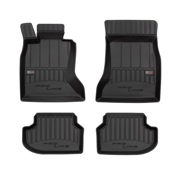 FROGUM Gumové koberce FIAT QUBO 02.08-, sada 3 ks