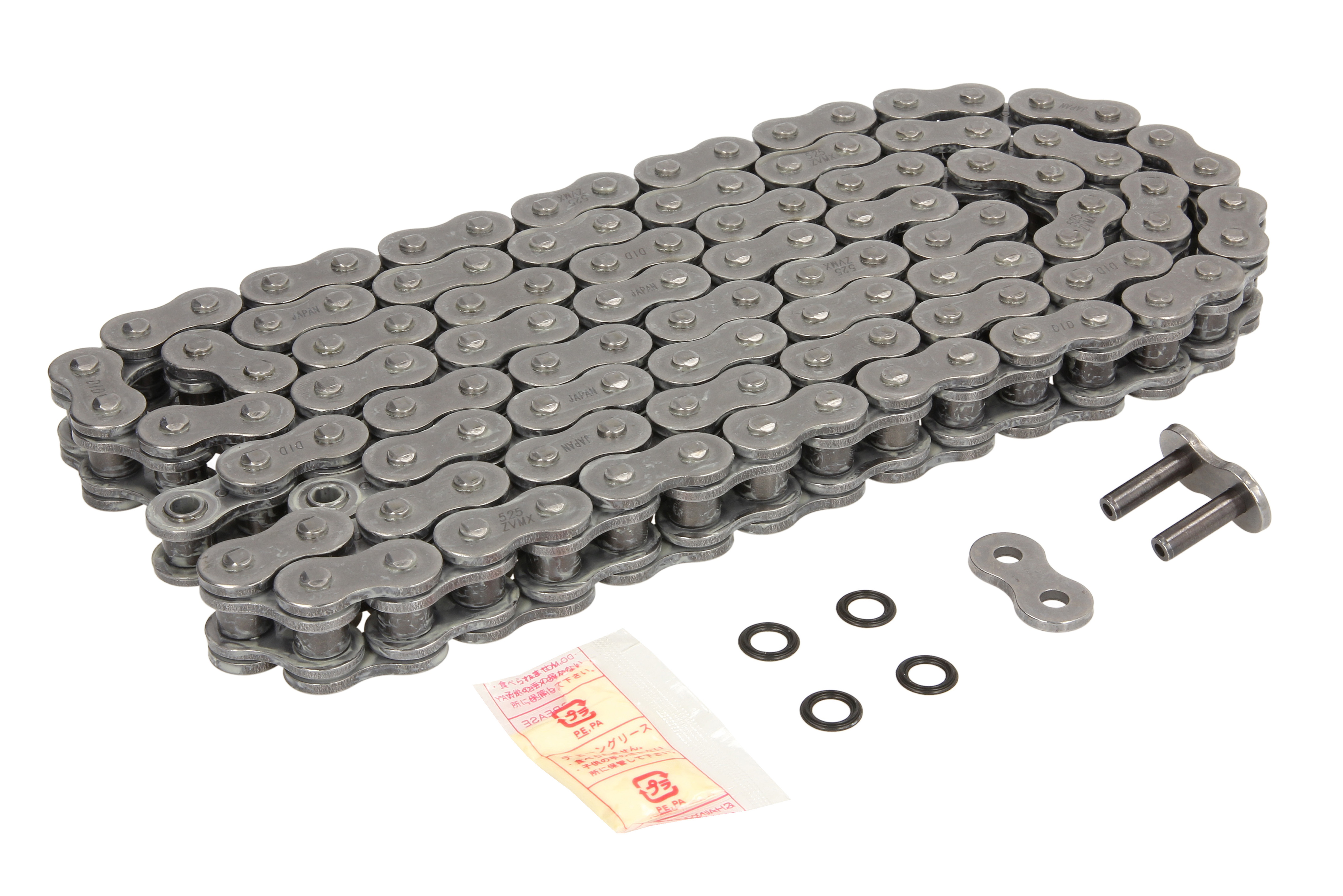 Lanac 525 ZVMX hiper pojačanje, broj karika 118 x-ring crna, tip priključka nitna