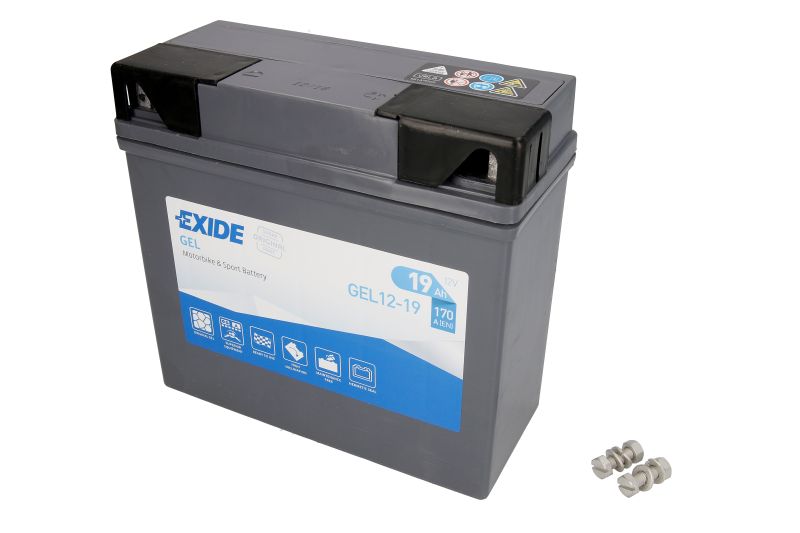 EXIDE Batéria pre motocykle 12V 19Ah 170A GEL12-19 51913