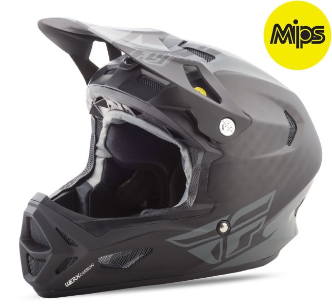 Kaciga bicikl FLY WERX (Mips) RIVAL boja crna/mat/siva