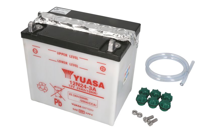 Akumulator YUASA 12N24-3A YUASA 12V 24Ah 200A R+