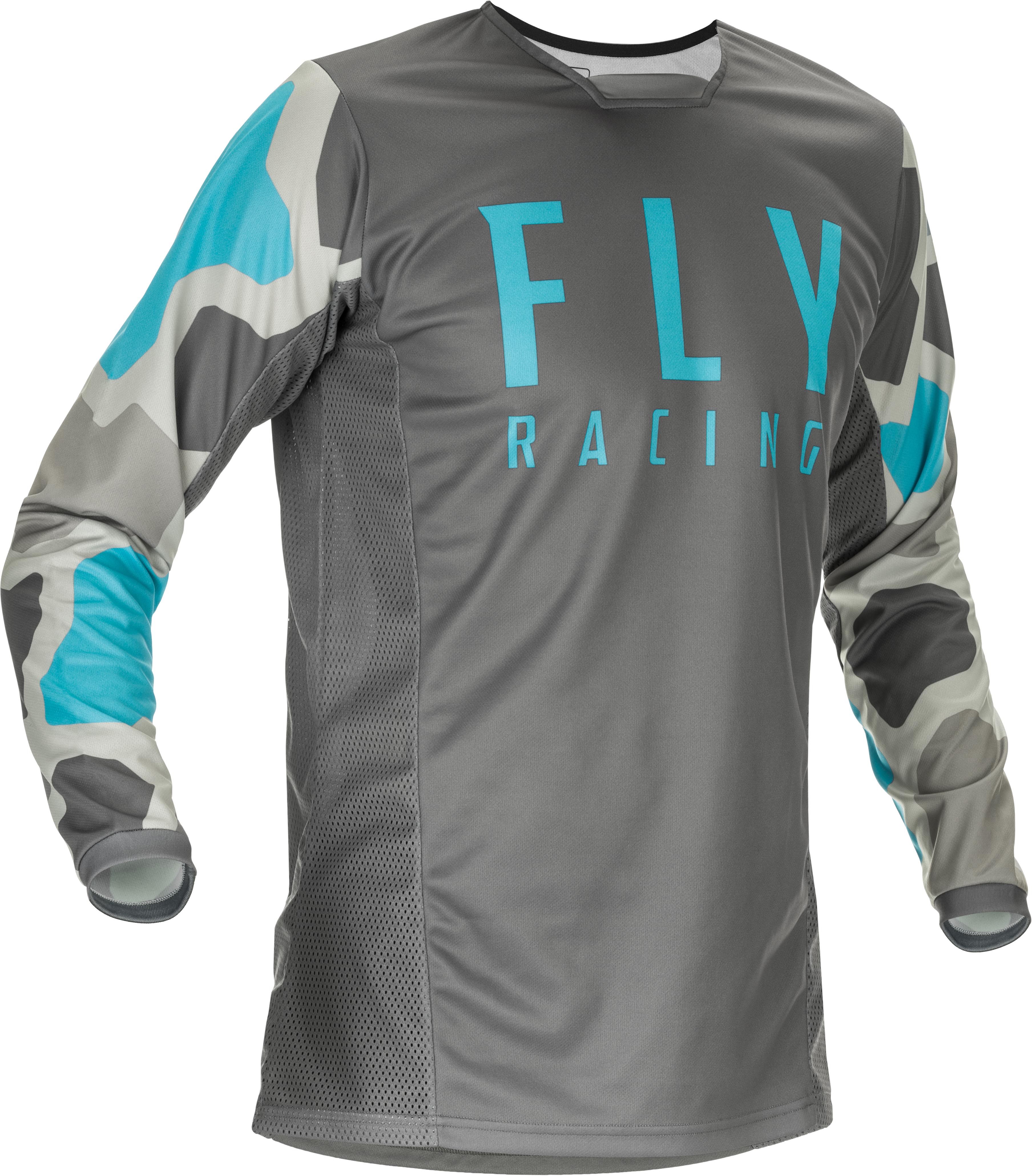 Off-road košulja FLY RACING KINETIC K221 boja plava/siva