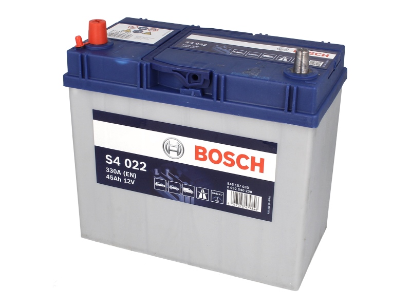 BOSCH Autobatéria 12V 45Ah 330A 0 092 S40 220