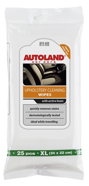 AUTOLAND Čistiace obrúsky XL na čalúnenie ALD 118000299