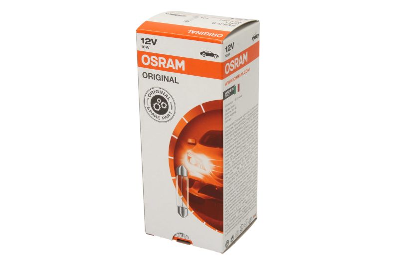 OSRAM Žárovka typ C10W, 12V, 10W, 6411, Standard, 10 ks v balení