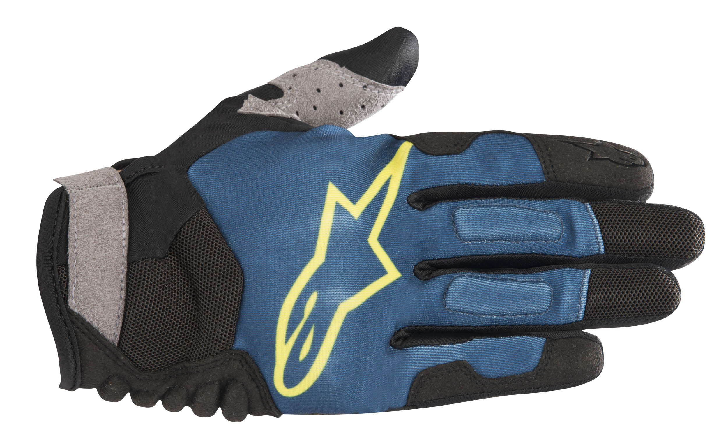 Rukavice biciklistička ALPINESTARS LINESTORM boja plava/žuta