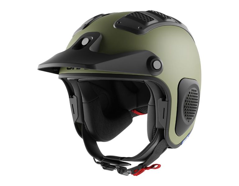 Kask otwarty SHARK ATV DRAK kolor matowy/zielony