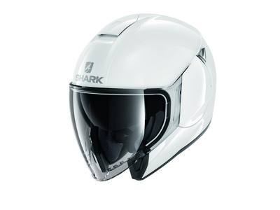 Kaciga otvorena SHARK CITYCRUISER BLANK boja bijela