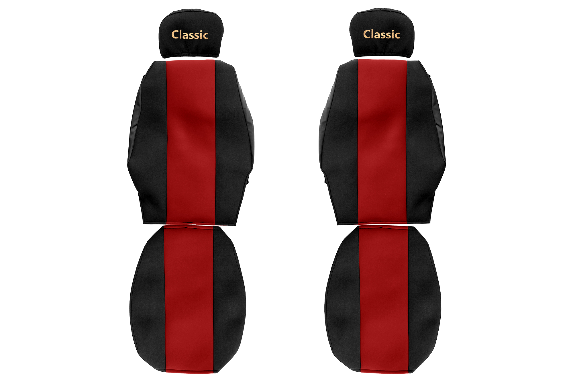 F-CORE Poťahy na sedadlá Classic, červená F-CORE PS02 RED