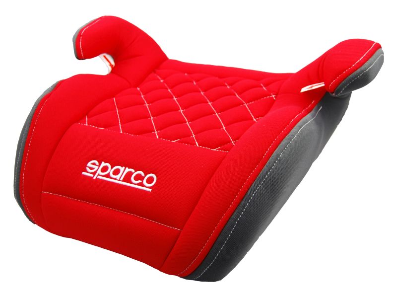 SPARCO Detská autosedačka, červený podsedák SPRO 100KRD PIK