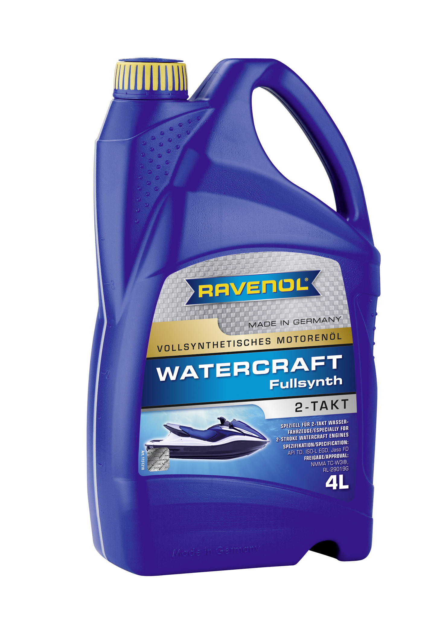 Ulje za dvotaktne motore RAVENOL 4l SL; TD Sintetičko