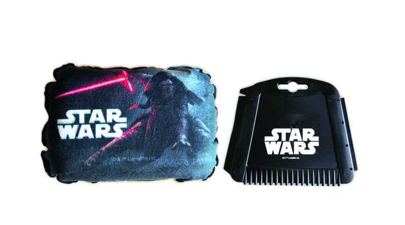 KAJA Čistiaca sada škrabka a špongia Star Wars, Kylo Ren KJA SW 8592 W