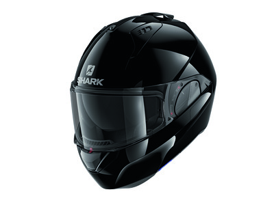 Kaciga full face SHARK EVO ES BLANK boja crna