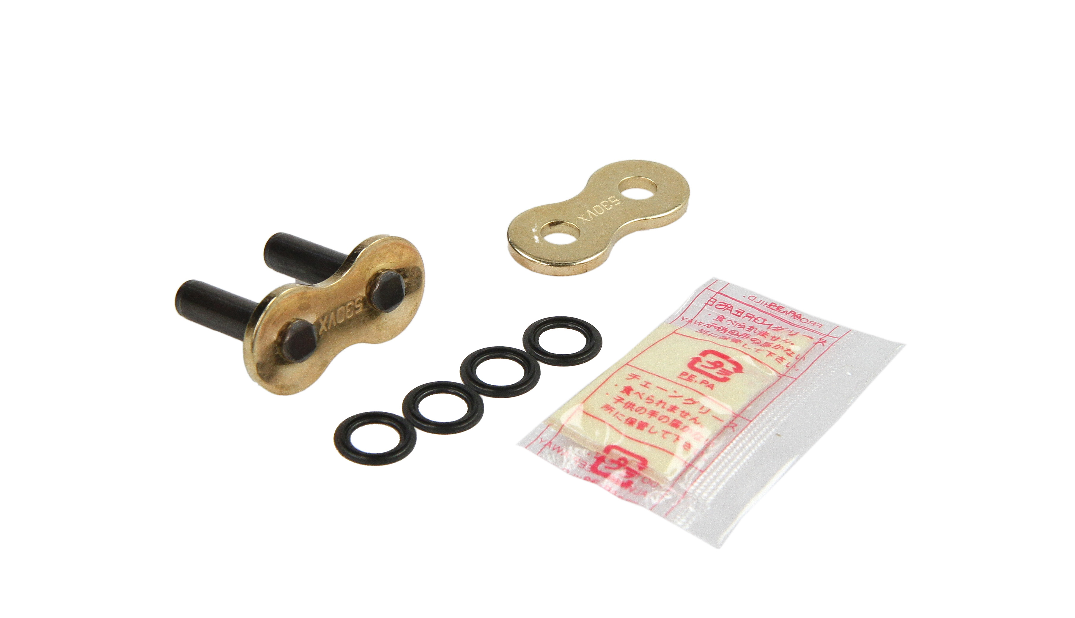 Spojna karika tip 50(530) VX pojačani x-ring crna/zlatna