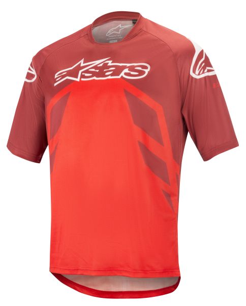 Koszulka rowerowa ALPINESTARS RACER V2 SS JERSEY kolor czarny/czerwony