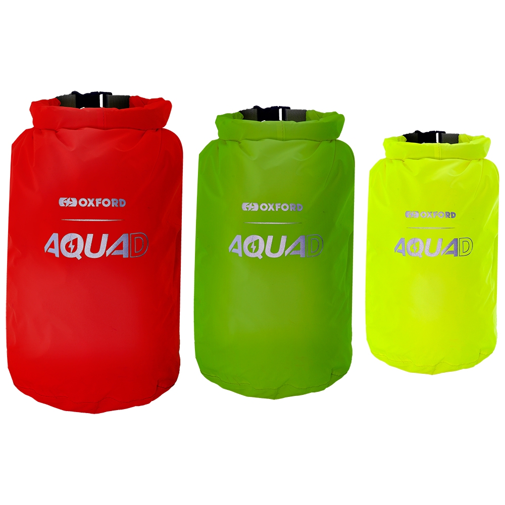 AQUA D WP PACKING CUBES OXFORD, boja crvena/zeleni/žuta (5/7/12 l), 3 torbe; set