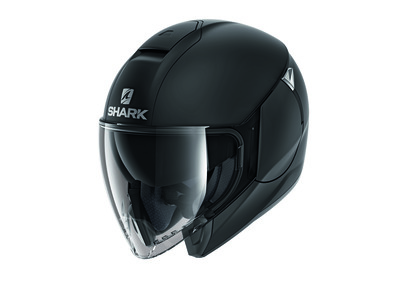 SHARK Otevřená přilba CITYCRUISER BLANK MAT, černá/matná barva, velikost XS