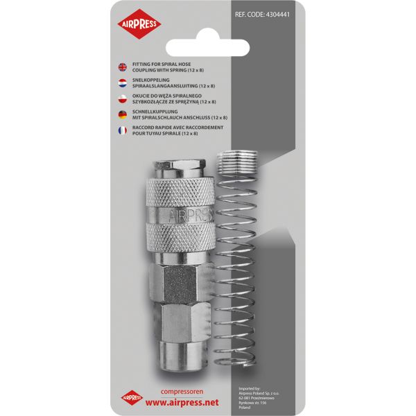 AIRPRESS Elementy instalacji sprężonego powietrza, armatura 4304441