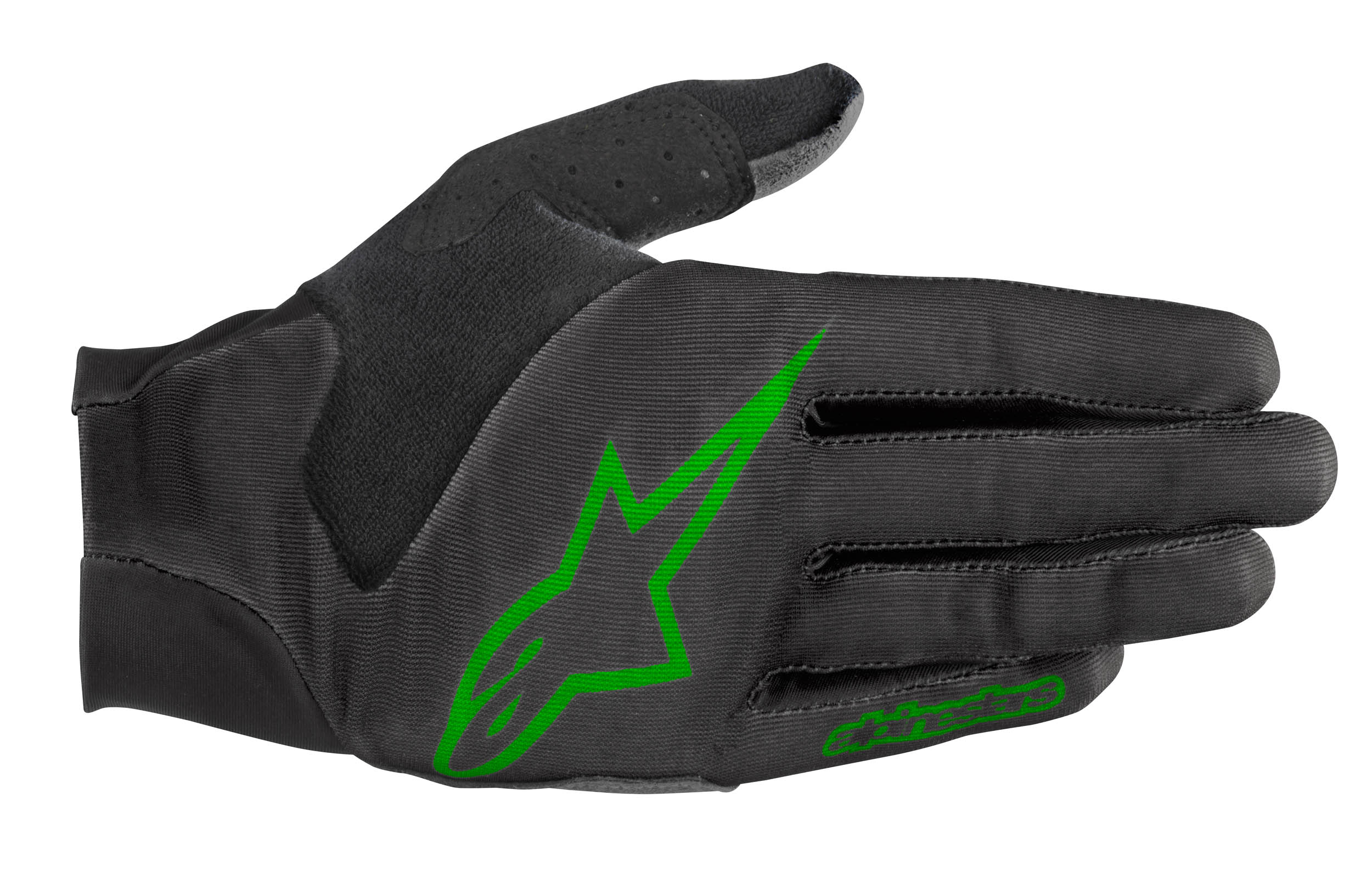 Rukavice biciklistička ALPINESTARS AERO V3 boja crna/zeleni