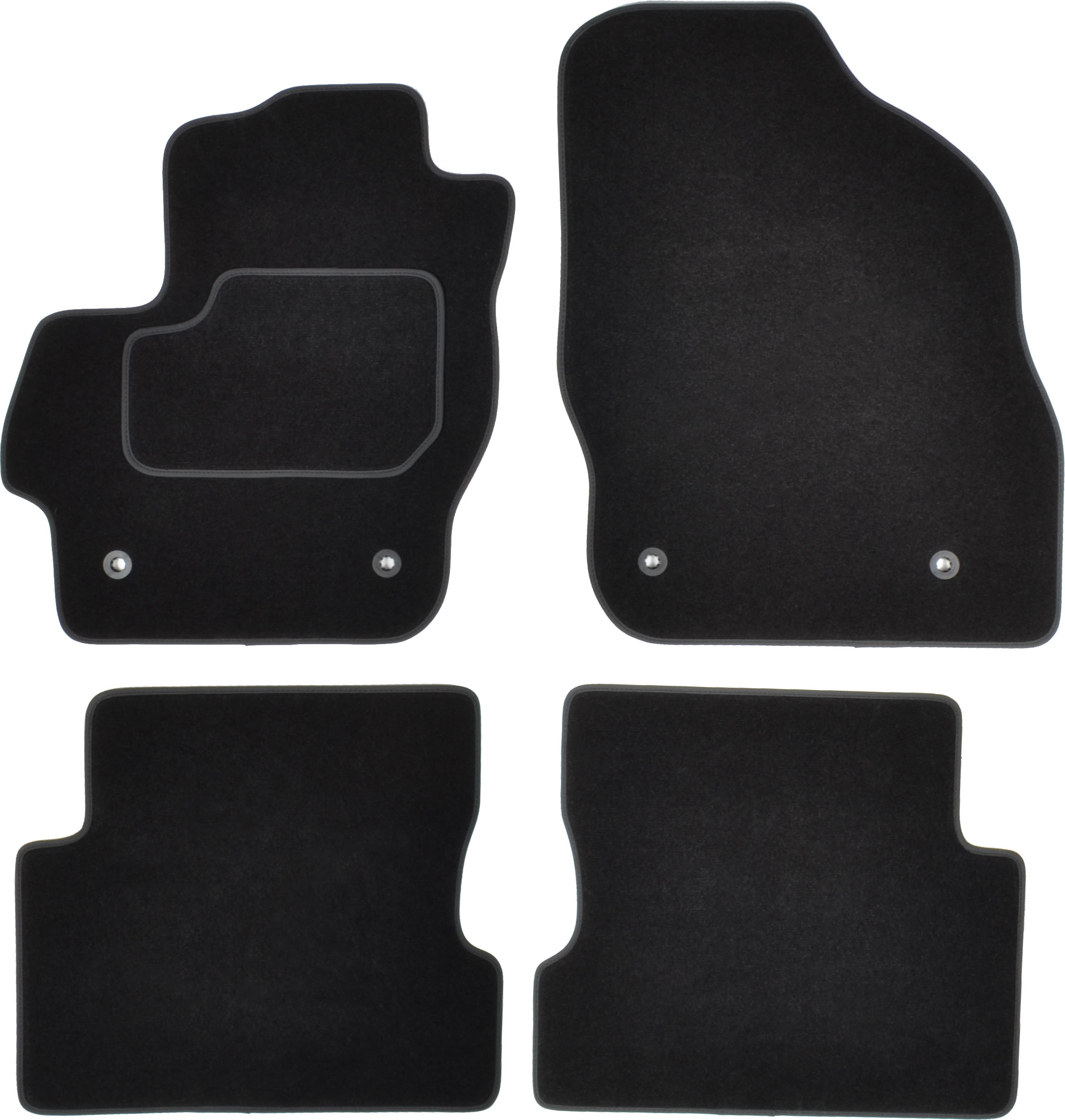 Tepisi za auto - Velur za MAZDA 3 12.08-09.14