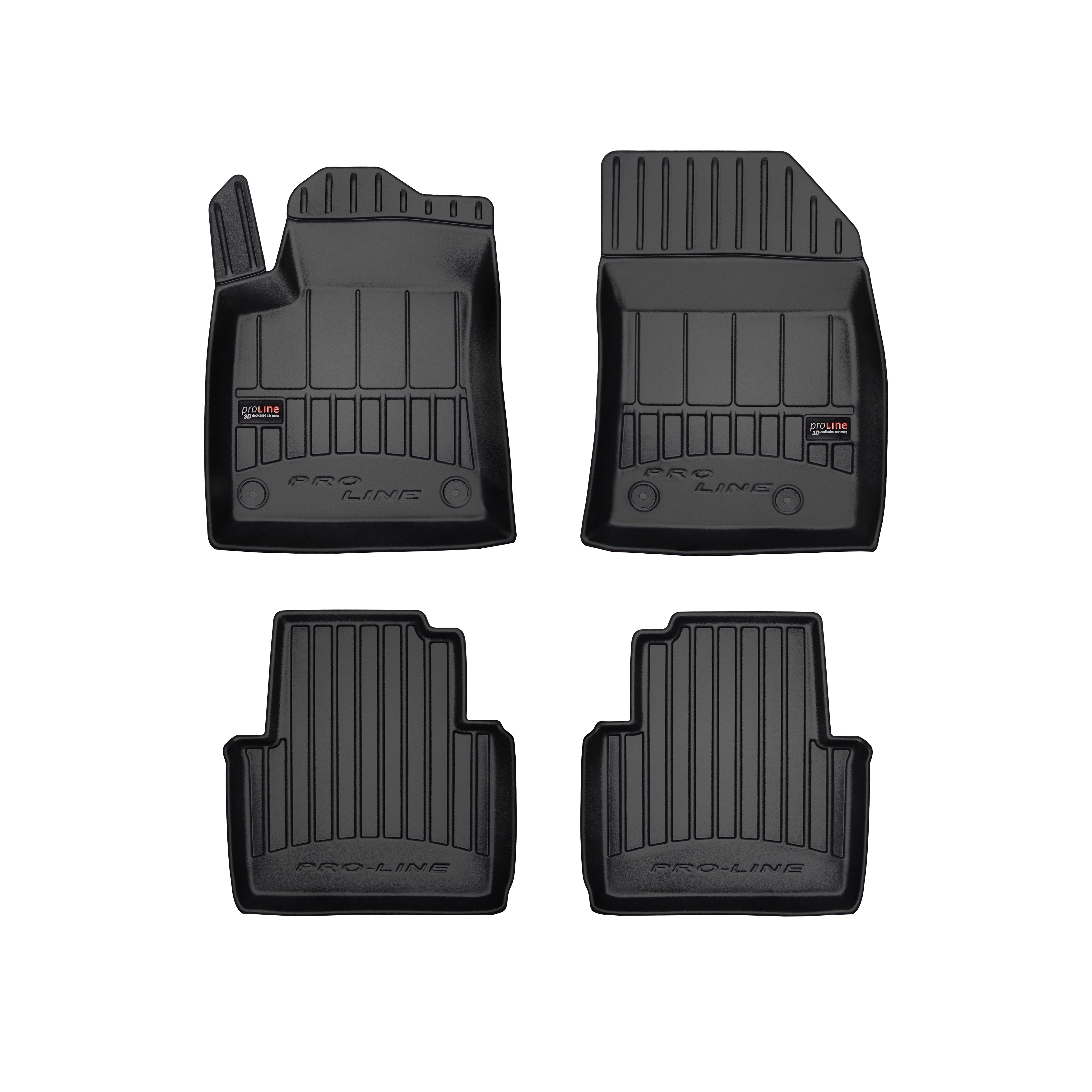 Tepisi za auto - (EN) PVC/Gumeni za CITROEN C3 AIRCROSS II 06.17-