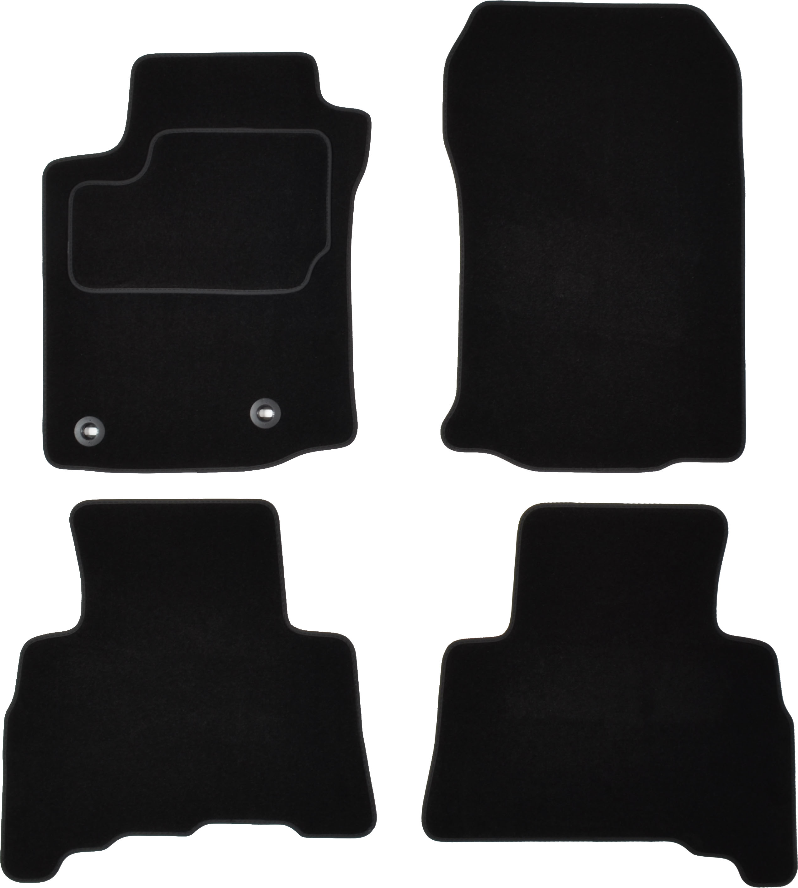 Tepisi za auto - Velur za TOYOTA LAND CRUISER PRADO 08.09-