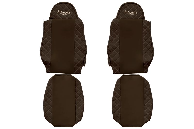F-CORE Poťahy na sedadlá Elegance, hnedá F-CORE FX05 BROWN