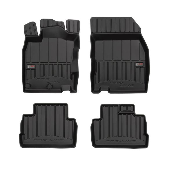 FROGUM Gumové koberce NISSAN QASHQAI II 11.13-, sada 4 ks