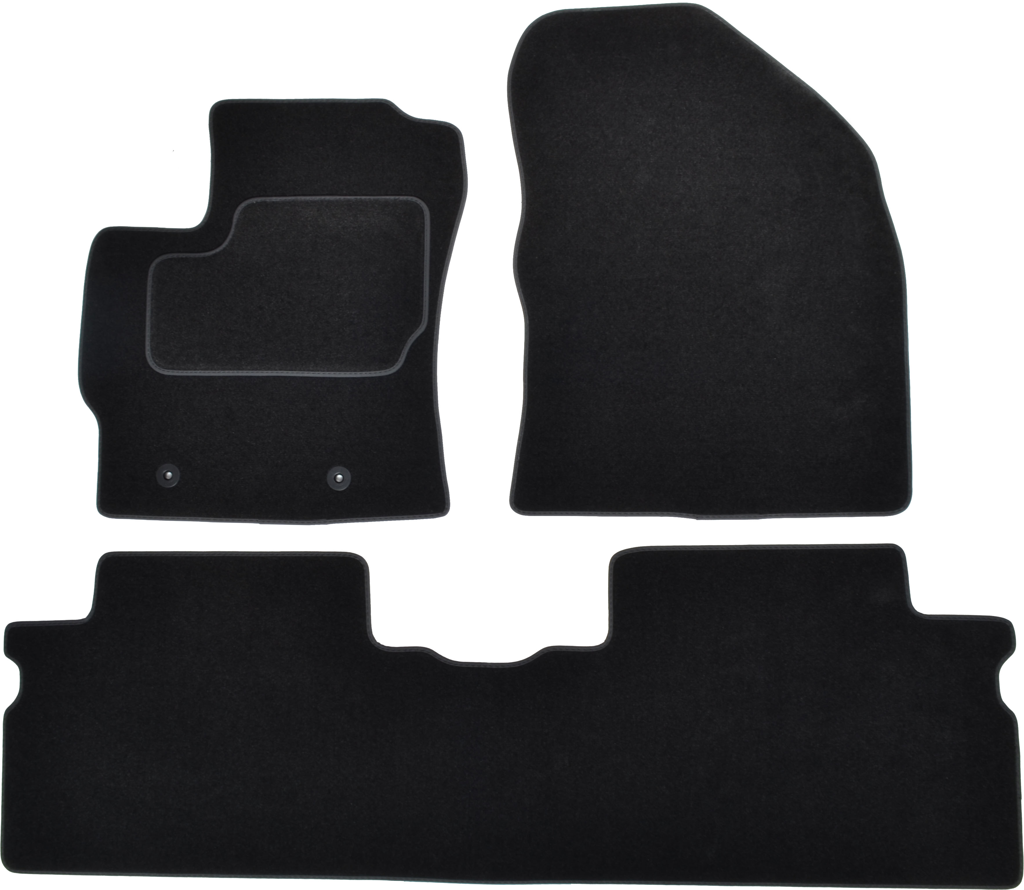 Tepisi za auto - Velur za TOYOTA VERSO 04.09-08.18
