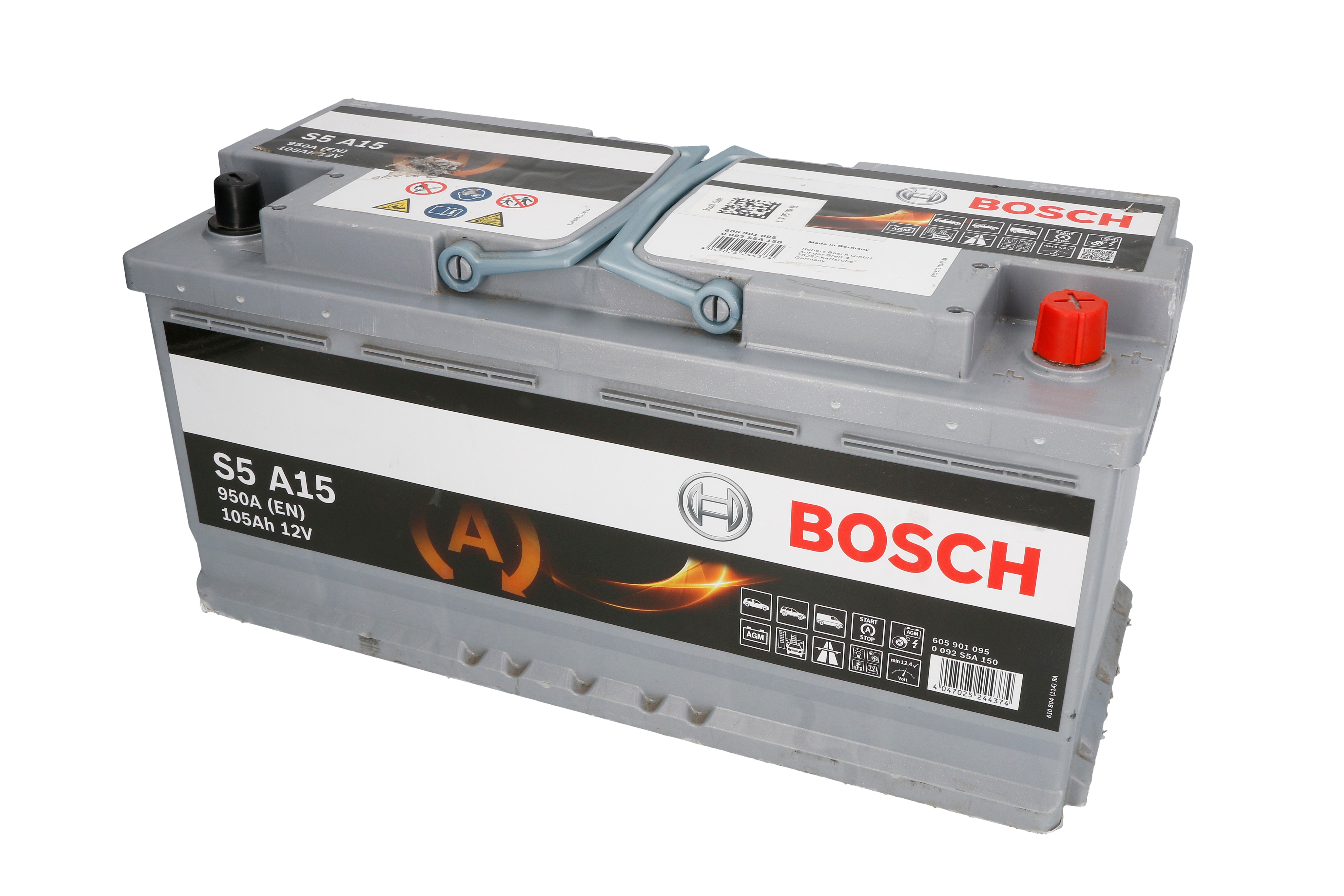 BOSCH Startovací autobaterie 12V 105Ah 950A , 0 092 S5A 150