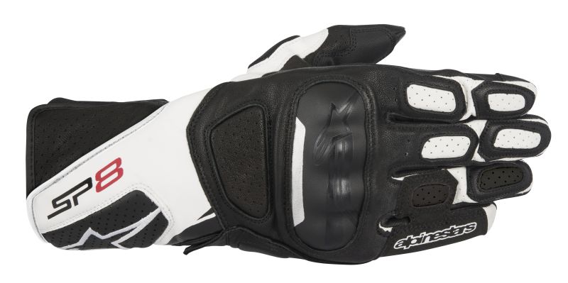 Rękawice sportowe ALPINESTARS SP-8 V2 GLOVES kolor biały/czarny