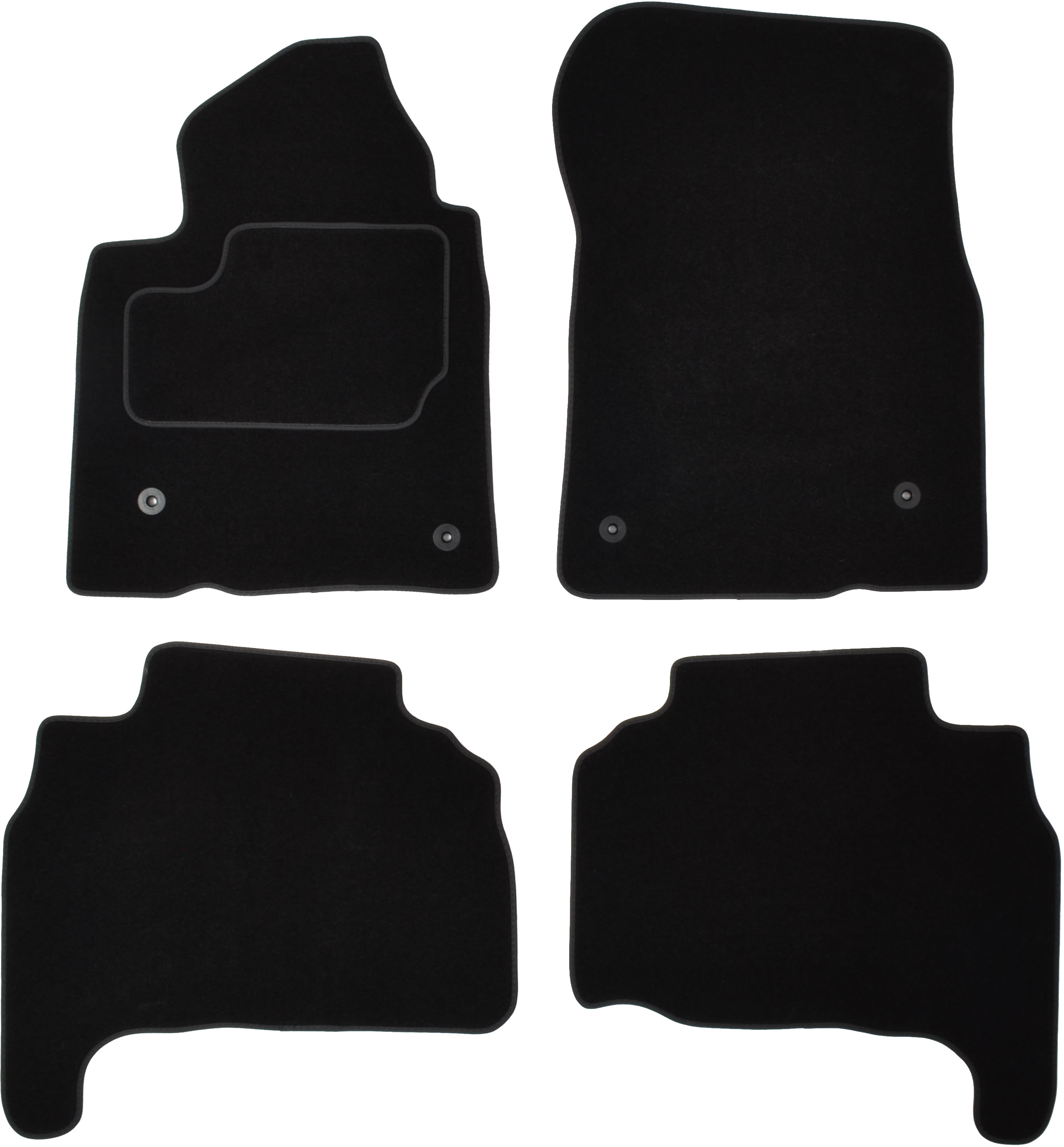 Tepisi za auto - Velur za TOYOTA LAND CRUISER 200 01.08-