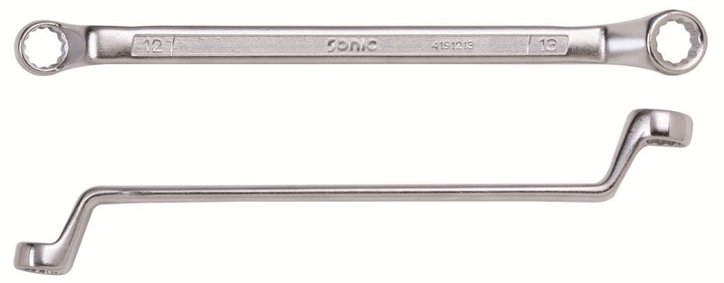 Cheie inelar SONIC doua capete decalaj 75° dimensiune metrica 12 13 mm