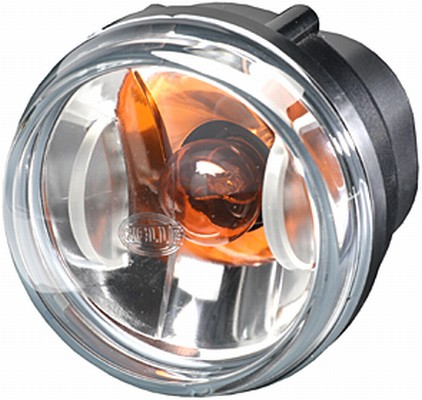 Semnalizator HELLA Indicator Lamp Fata PY21W Diametru 90mm Inaltime 93mm Lungime 90mm 24V 2 Leduri SAE ECE-R6