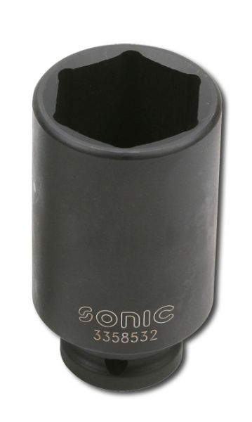 Tubulară lungă SONIC 1/2 inch Hexagonal Impact 30 mm 78.0 mm 12.5 mm 0,38 kg