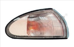 Semnalizator Dreapta Transparent PY21W Lampa Semnalizare Fata Mitsubishi Colt IV 1.3/1.6/1.8 04.92-04.96 TYC