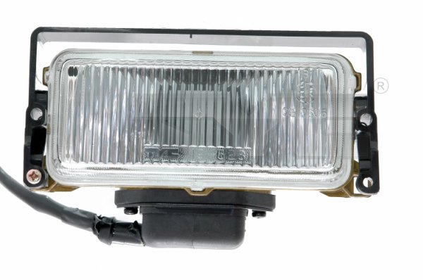 Proiector ceata dreapta H3 FIAT SEICENTO 600 01.98-01.10 TYC fata cu suport bulb sticla transparenta