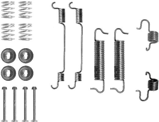 Set Montaj Pantofi Frana Bendix Opel Movano A Renault Master II 1.9D-3.0D 07.98- TEXTAR