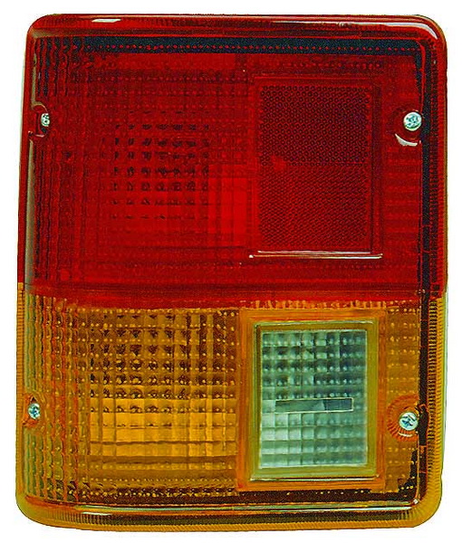 Lampa spate stanga externa DEPO Mitsubishi Pajero I 2.3D-3.0 12.82-12.91 cu suport bulb rosu galben off-road