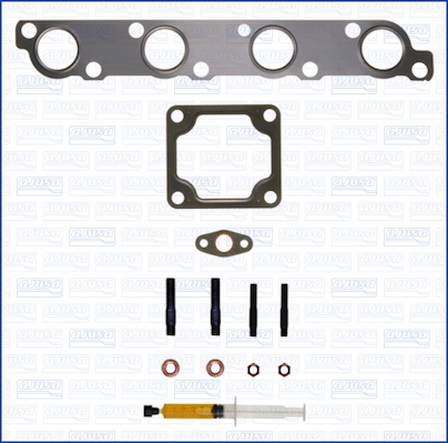 Set montaj turbocompresor AJUSA garnituri surub autoblocare 0,26kg motor turbocompresor asamblare