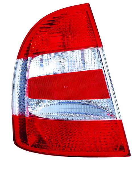 Stopuri spate Lampa Stanga P21/4W P21W SKODA SUPERB I 1.8-2.8 12.01-03.08 DEPO Rosu Spate Sedan