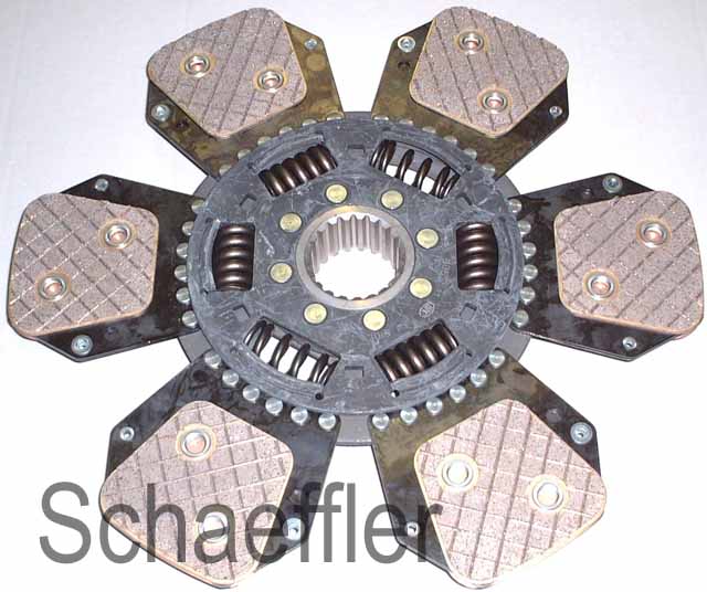 Disc ambreiaj LUK ceramică 327mm 21 dinți 6 plăcuțe pentru DEUTZ FAHR AGROSTAR DX BF4L913-F6L913