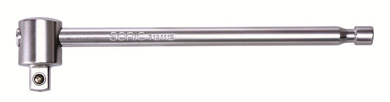 Cheie tubulară SONIC 1/4` patrat culisant lungime 115mm scurt antrenare 6.3mm piese 1 buc 4-colturi