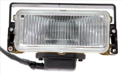 Proiector ceata stanga TYC H3 FIAT SEICENTO 600 01.98-01.10 montare fata sticla transparenta cu suport bulb